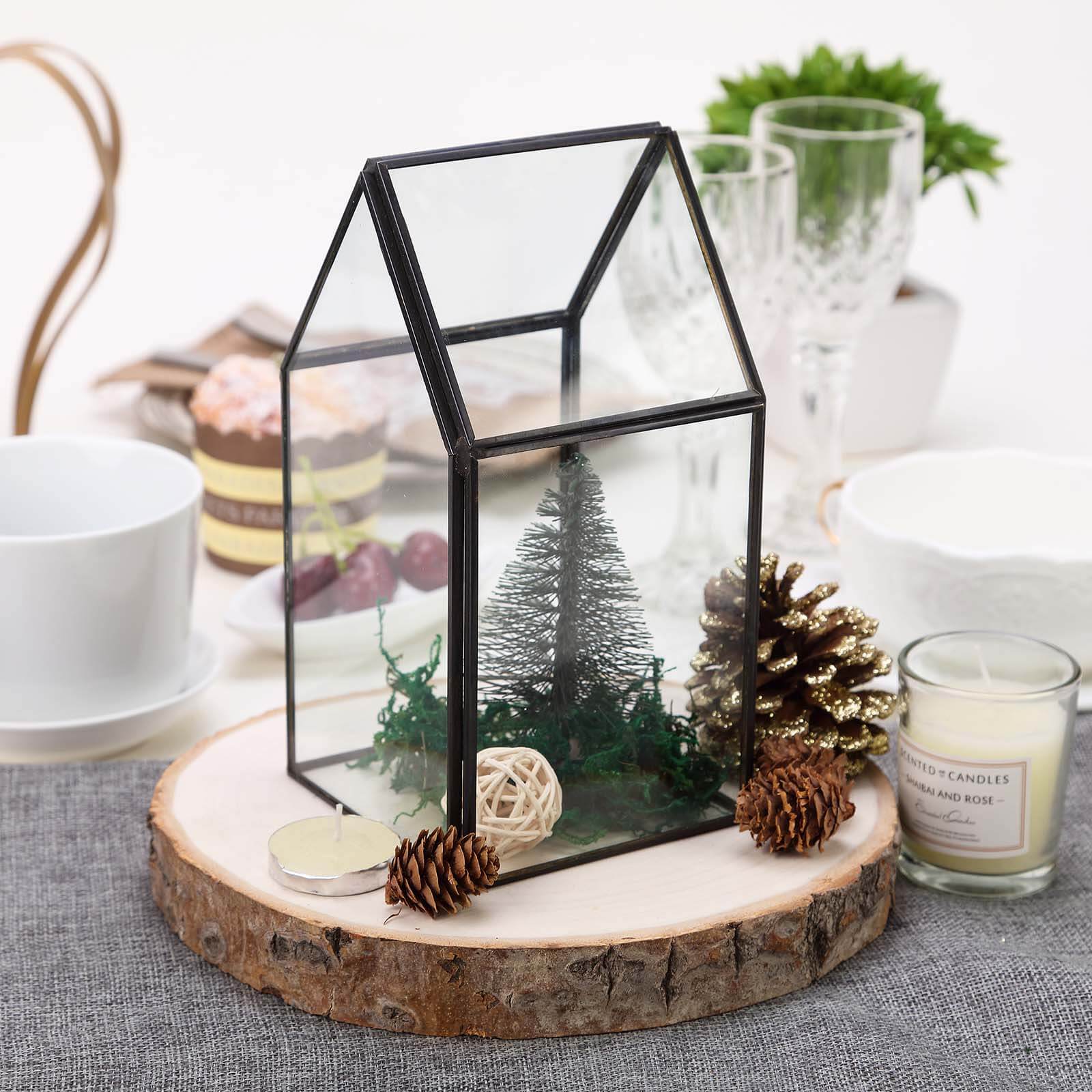 Versatile Rustic Round Poplar Wood Slices - 9 Dia Table Centerpieces