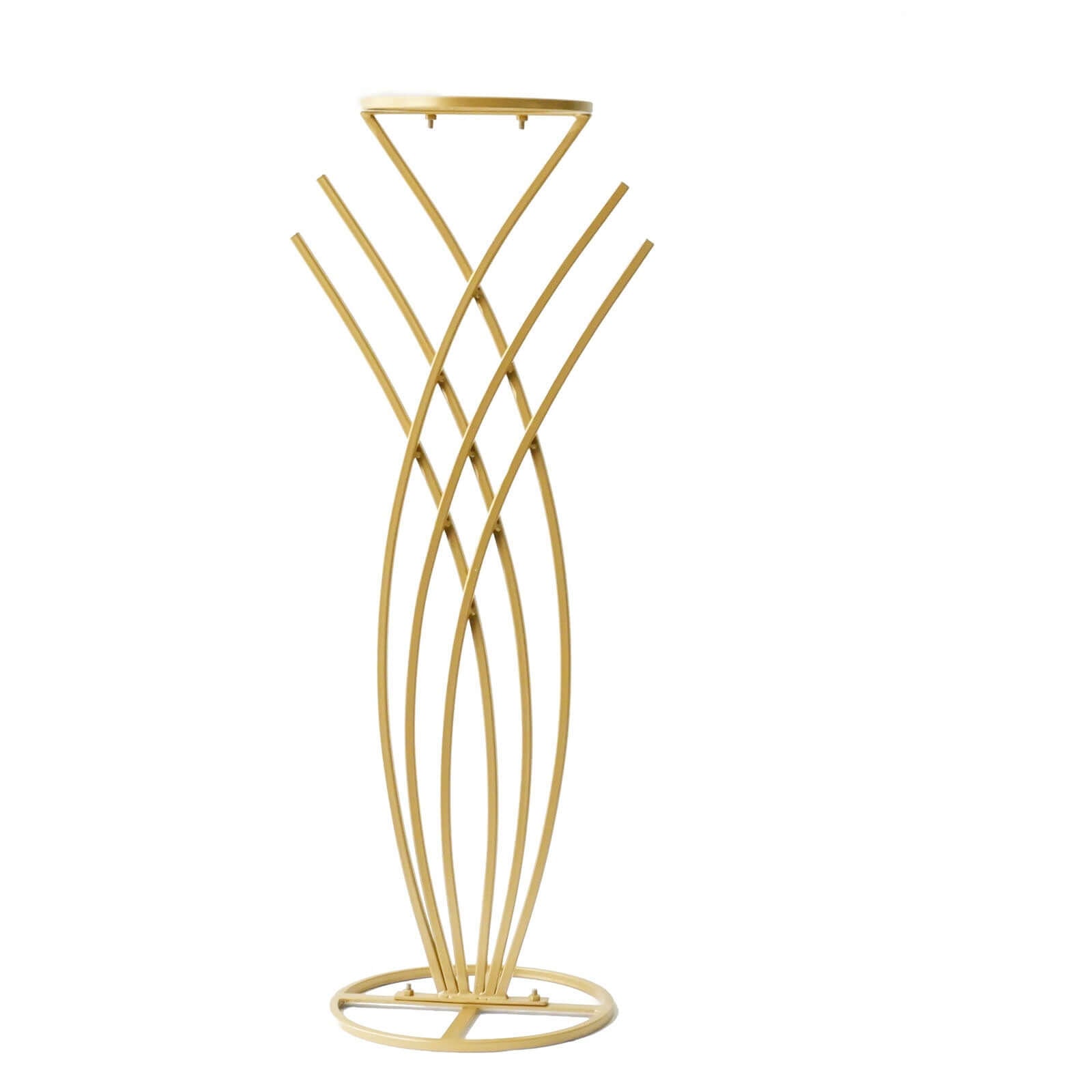 Gold Metal Mermaid Tail 2ft Wedding Table Centerpiece - Ideal for Decor