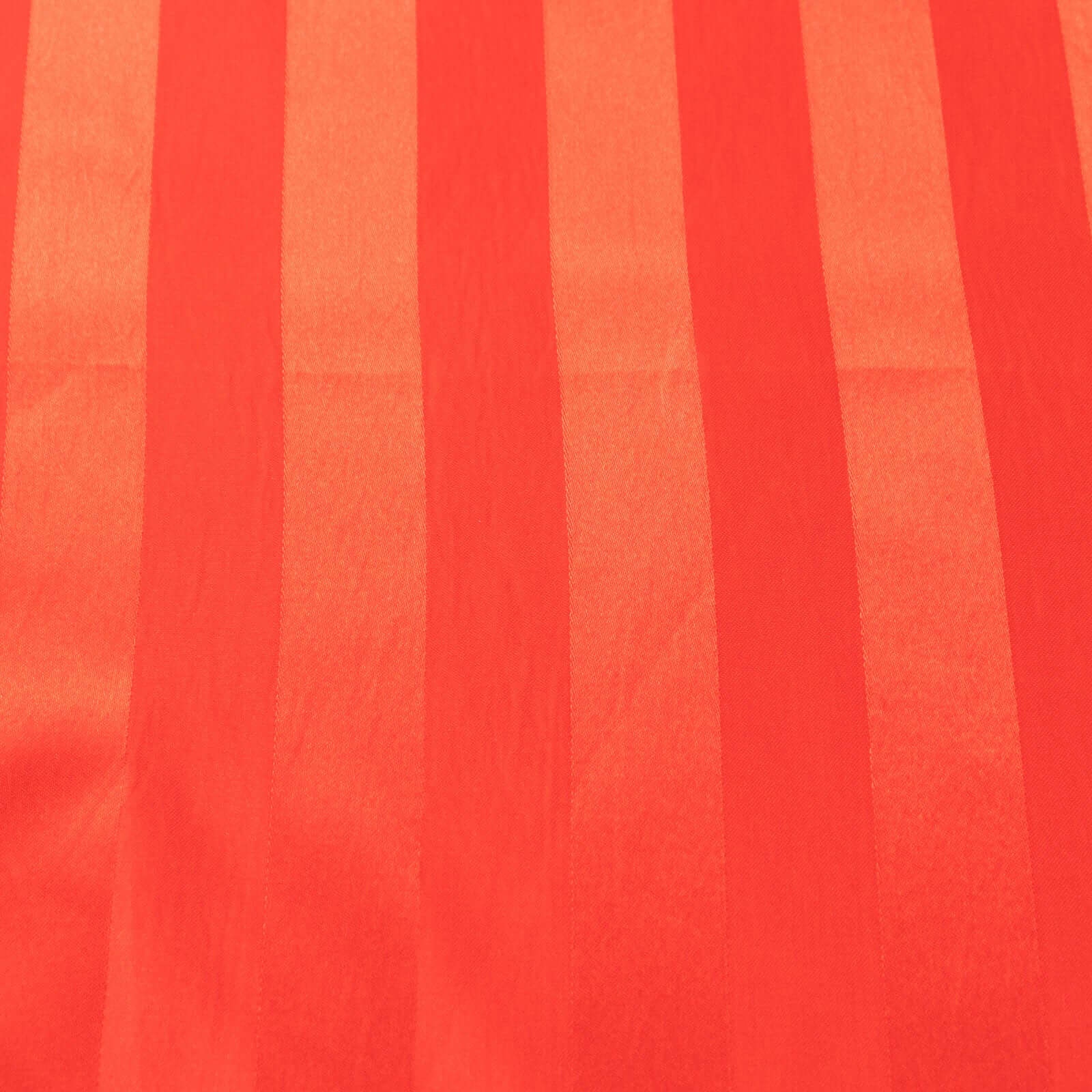 Hot Deal! Red Satin Striped 90x132 Rectangular Seamless Tablecloth