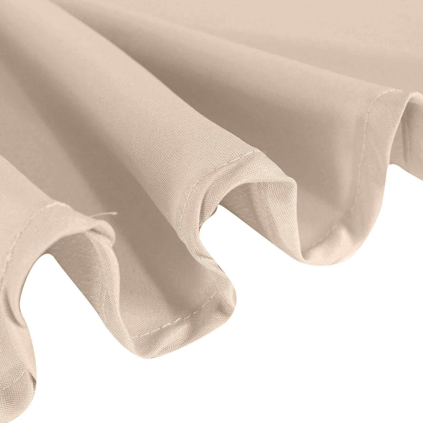 Wrinkle-Resistant Seamless Nude Polyester Rectangle Tablecloth 90x156