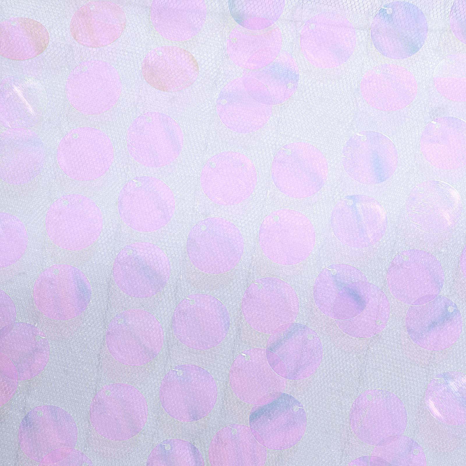 Iridescent Sequin 90x132 Rectangle Seamless Tablecloth for Big Events