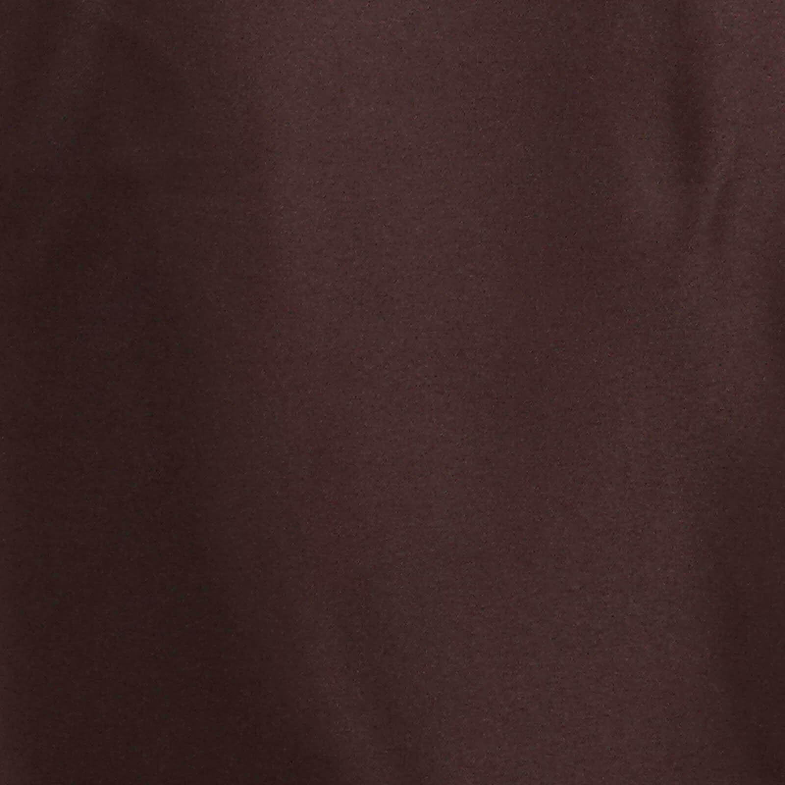Chocolate Polyester Rectangle Tablecloth 72x120 - Durable and Stylish for Any Event