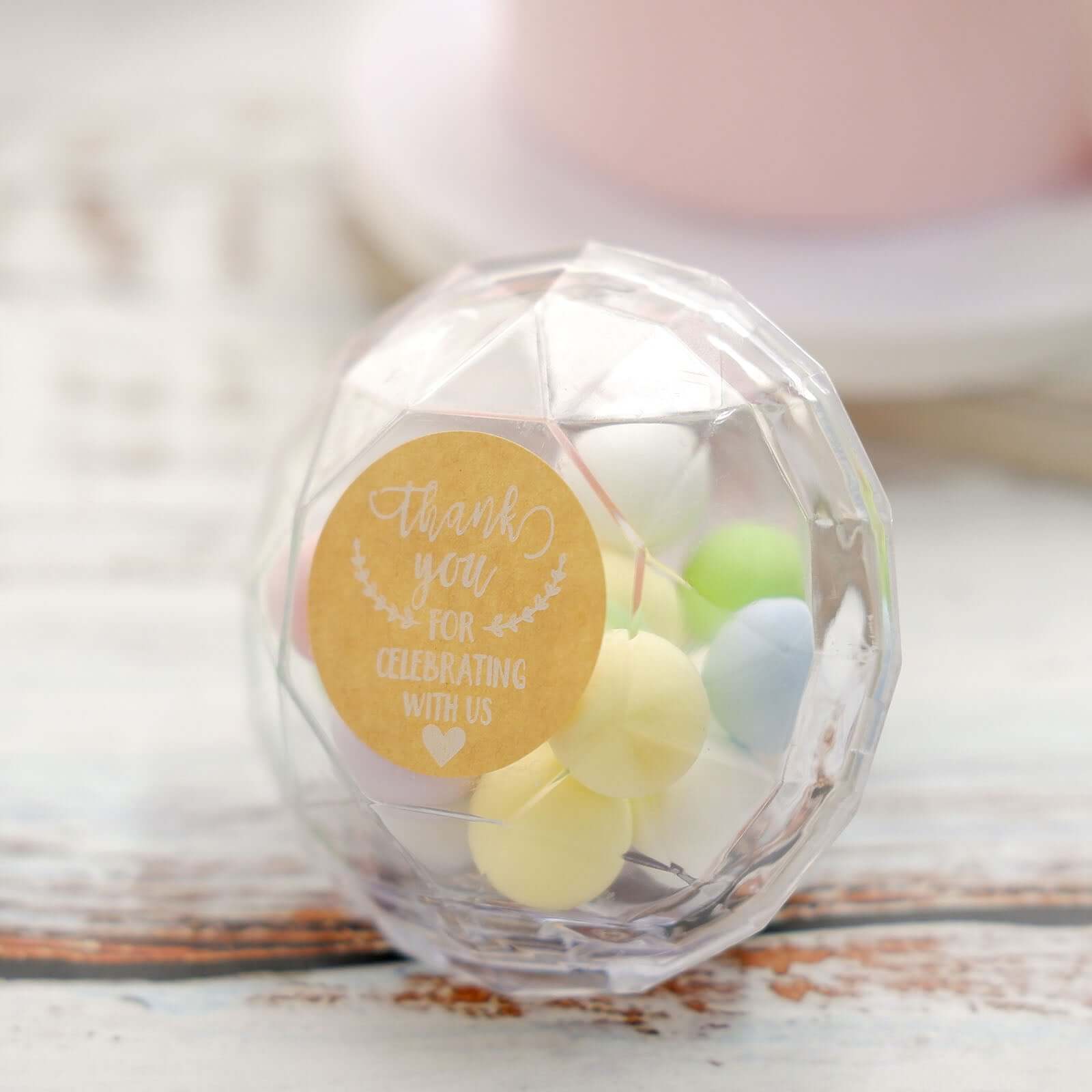 500 Pcs 1.5-Inch Round Thank You Stickers Roll for Wedding Favors and Envelope Seals
