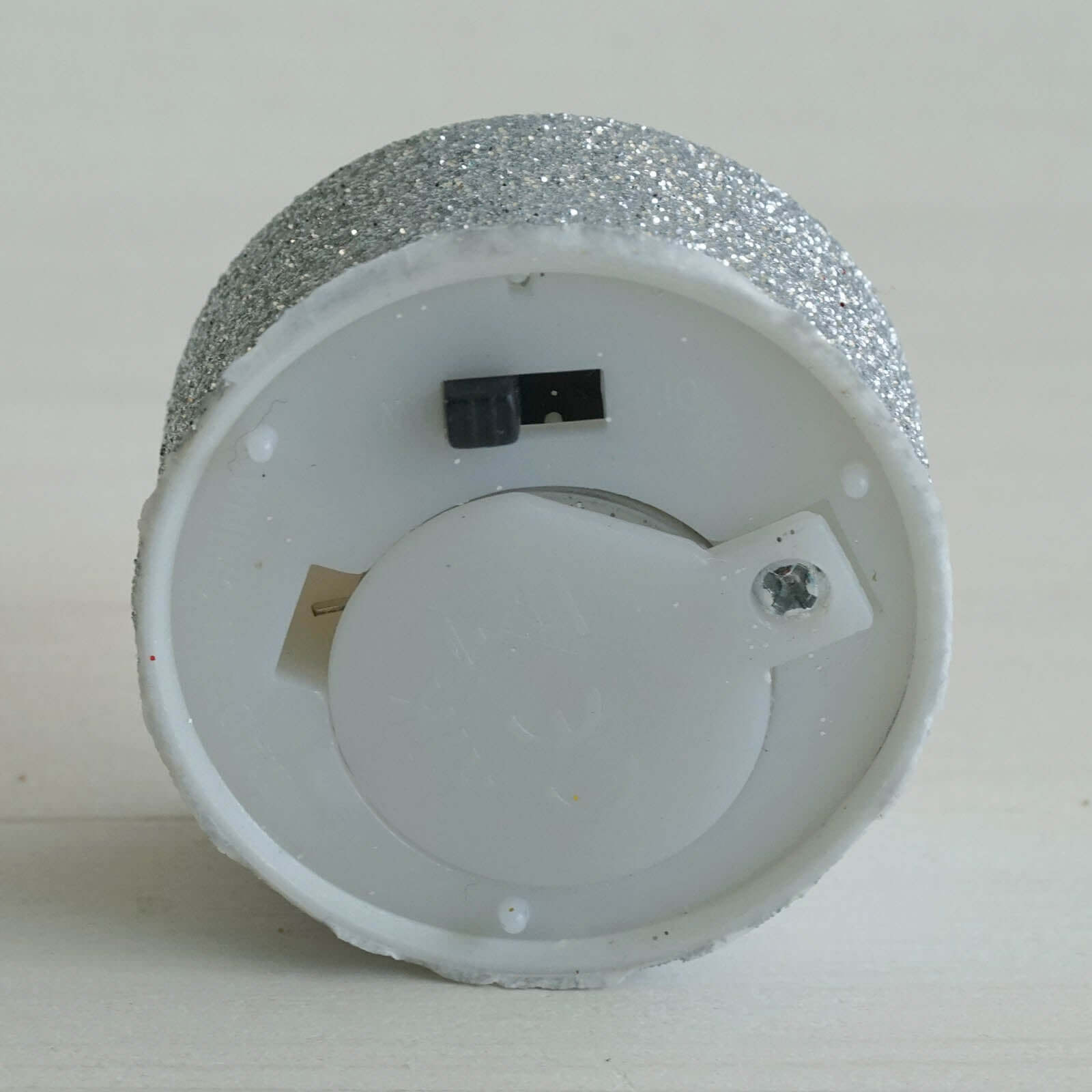 Hot Sale! 12-Pack Flameless LED Tealight Candles with Glittery Gold Design, Battery Operated