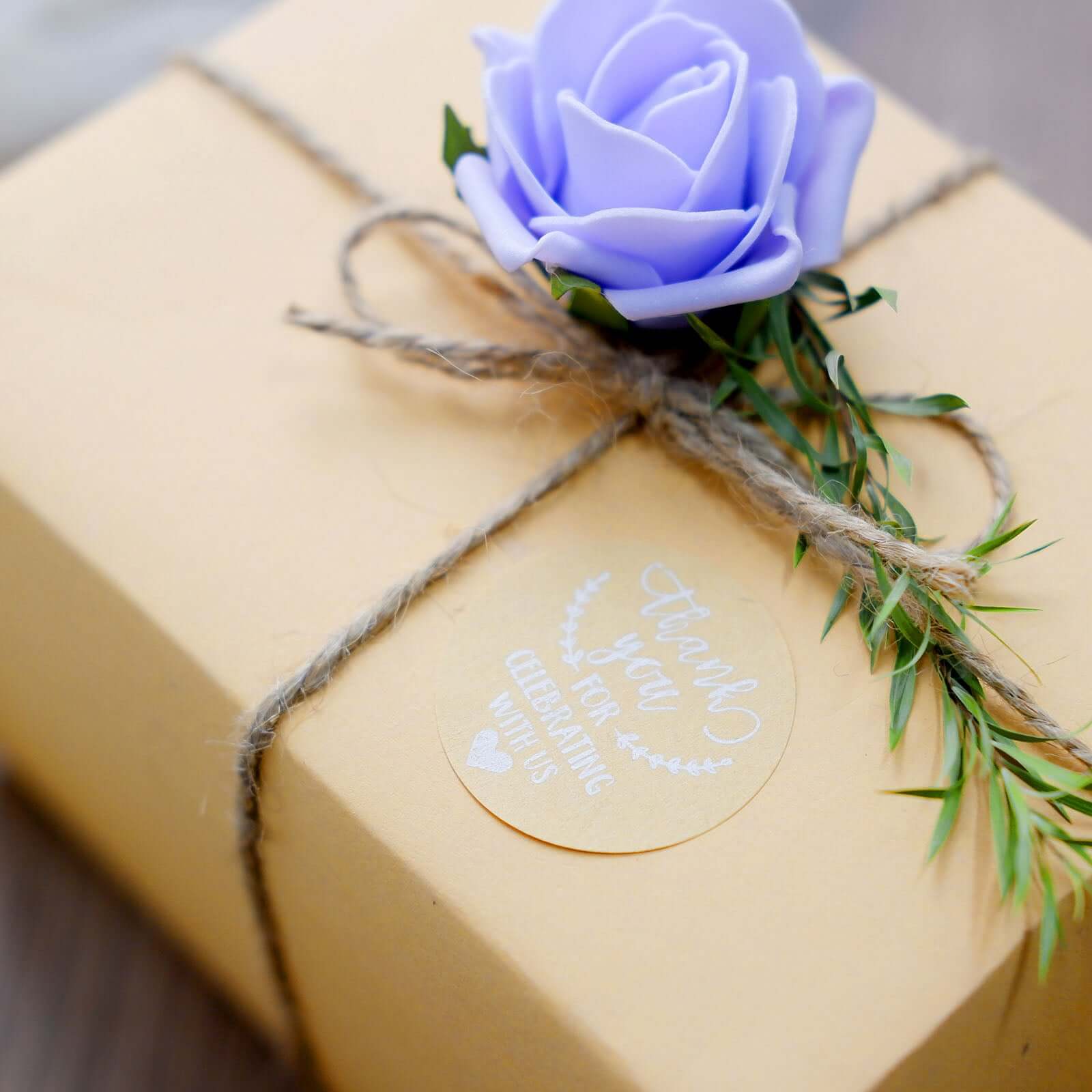 500 Pcs 1.5-Inch Round Thank You Stickers Roll for Wedding Favors and Envelope Seals