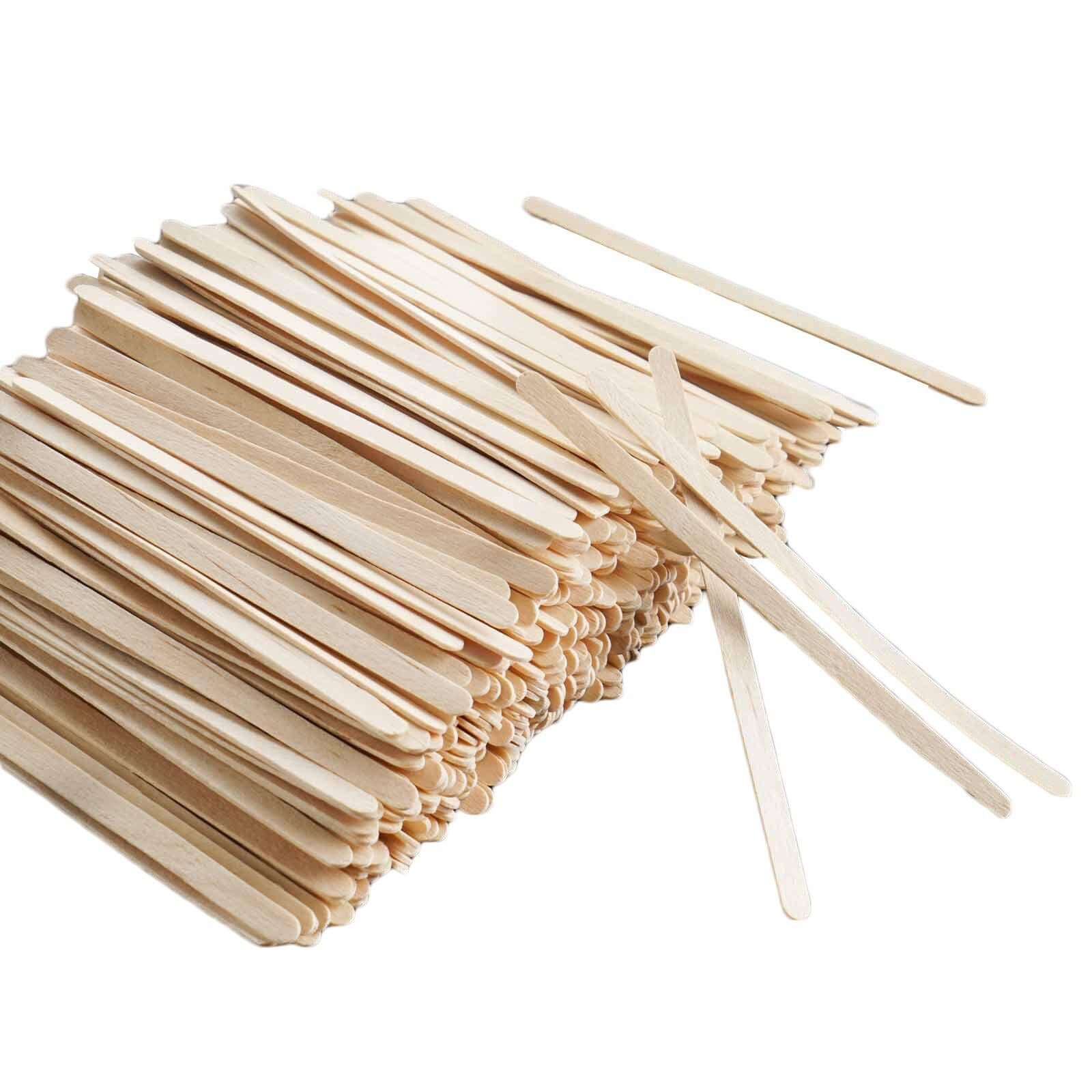 Hot Deal! 1000-Pack Natural Birchwood Coffee Stirrers, 4.5 Inches for Tea & Cocktails