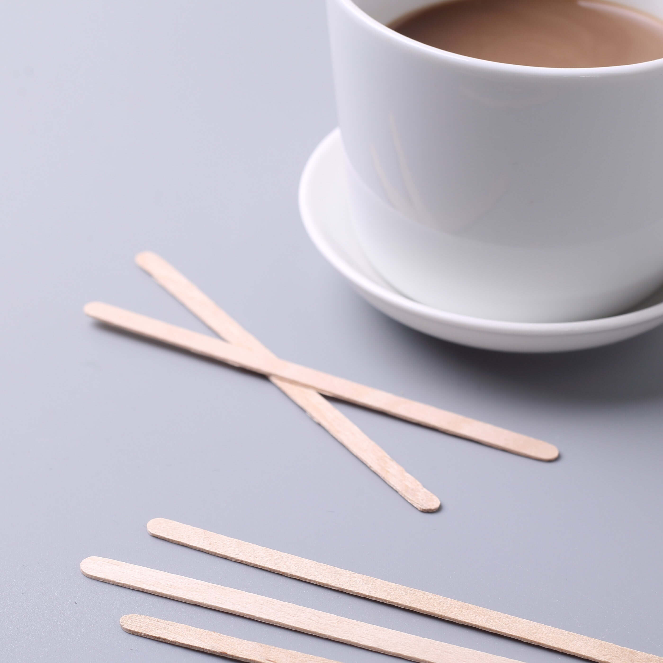 Hot Deal! 1000-Pack Natural Birchwood Coffee Stirrers, 4.5 Inches for Tea & Cocktails
