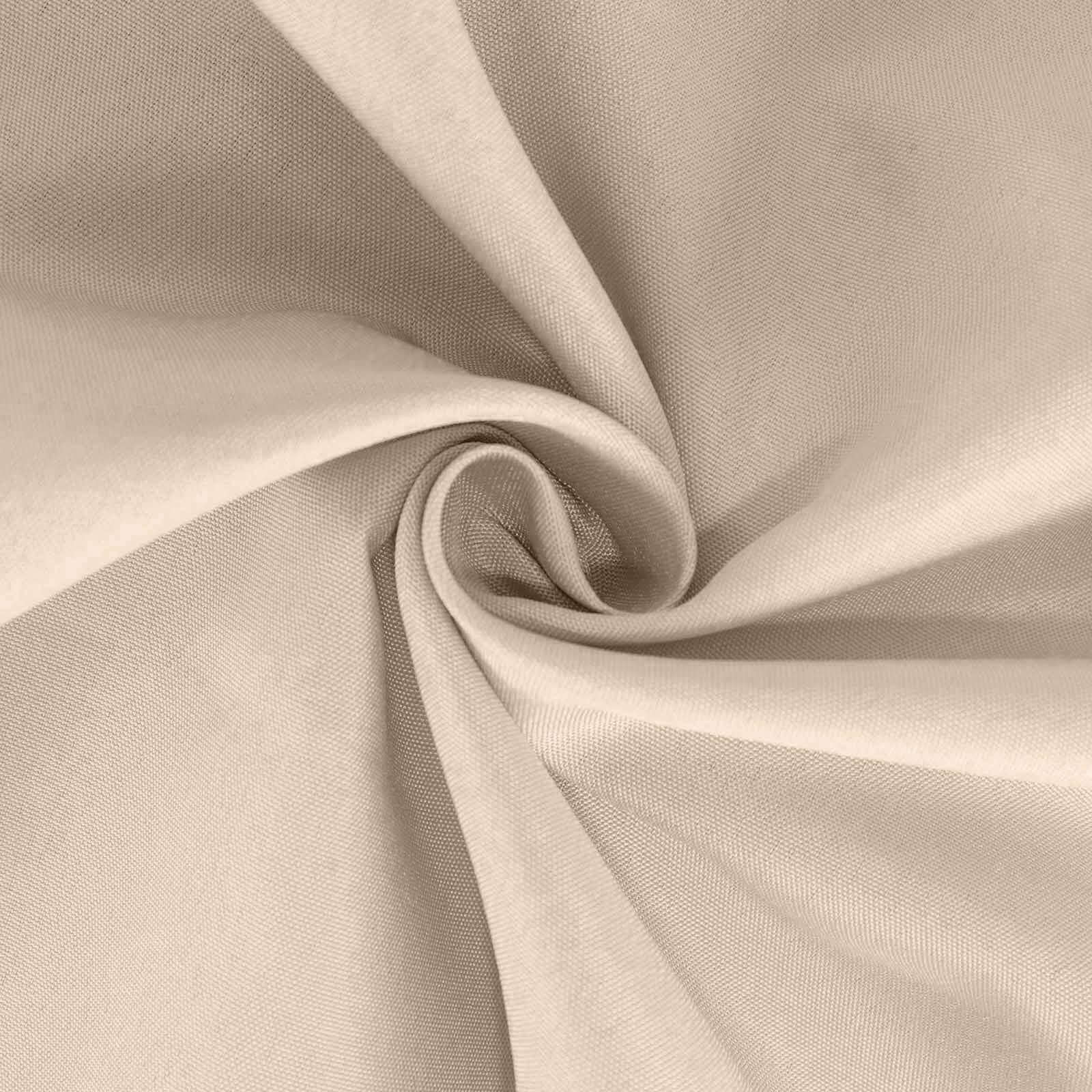 Wrinkle-Resistant Seamless Nude Polyester Rectangle Tablecloth 90x156