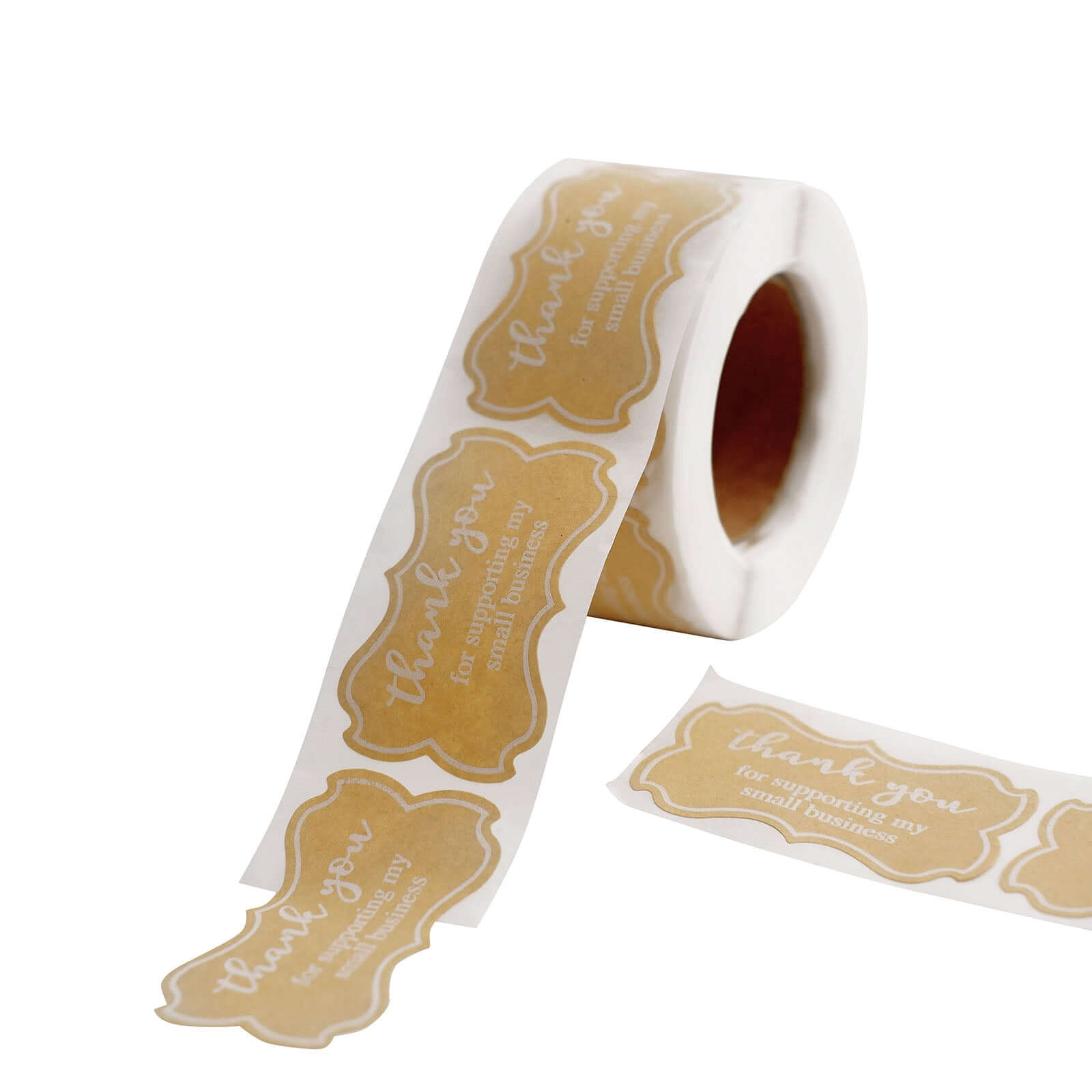 Get 500Pcs Thank You Stickers for Small Business Support - Ideal for DIY Envelopes