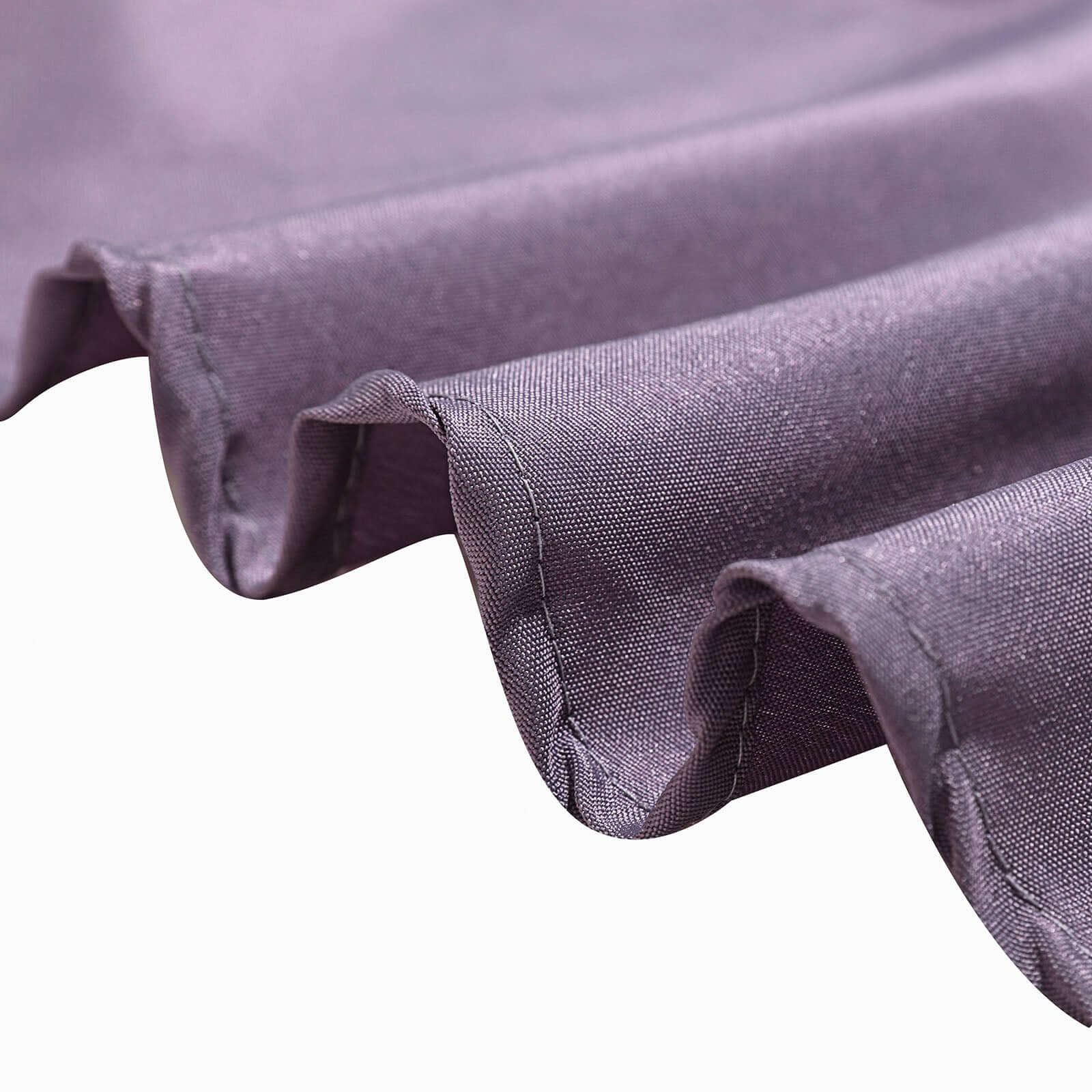 Wrinkle-Resistant Seamless Violet Amethyst Polyester Rectangle Tablecloth 90x132